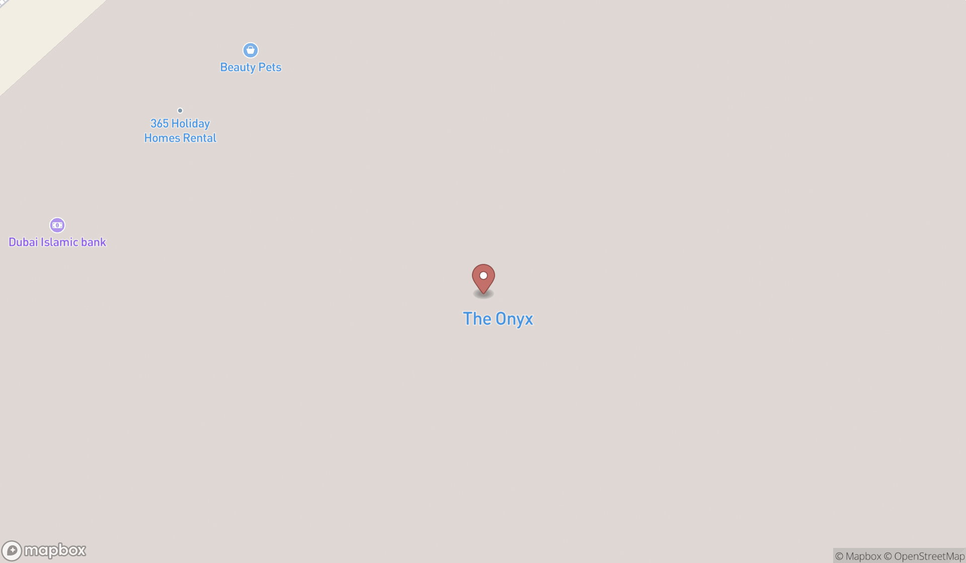 Map showing the ranked balloon shops in Dubai, Dubai