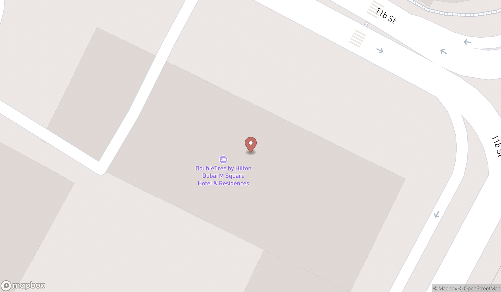 Map showing the ranked baptist churches in Dubai, Dubai