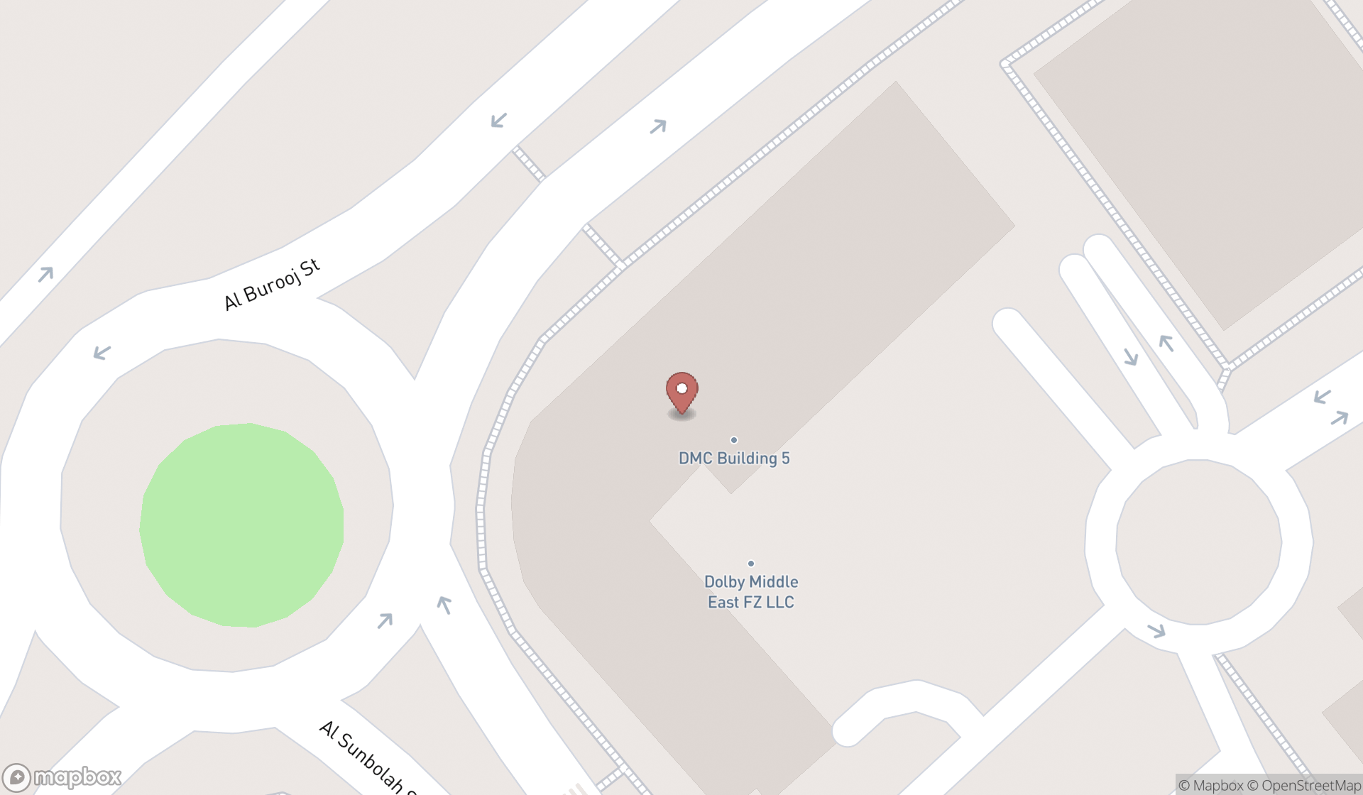 Map showing the ranked chinese language instructors in Dubai, Dubai