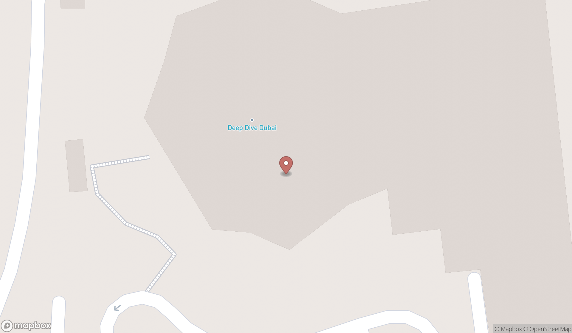 Map showing the ranked diving centres in Dubai, Dubai