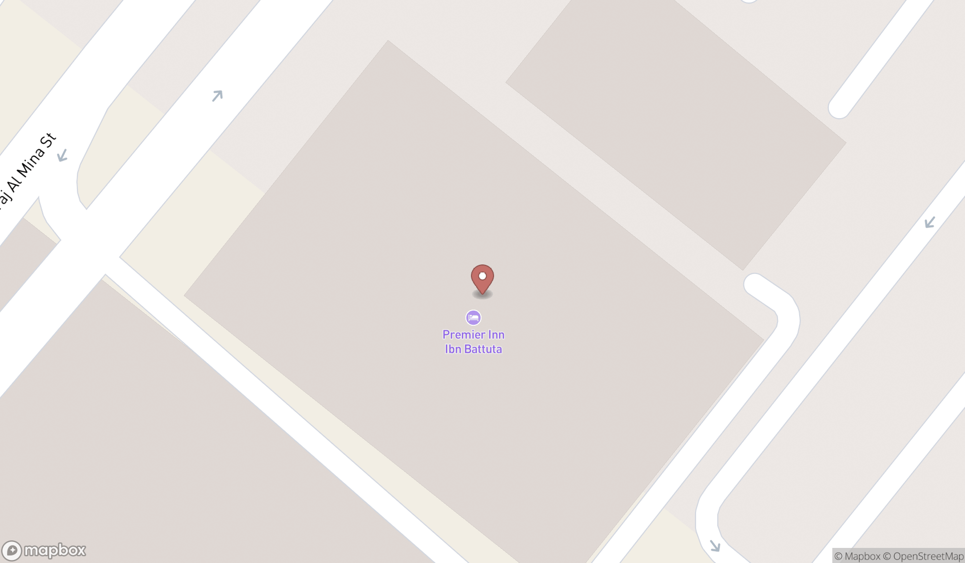 Map showing the ranked hoagie restaurants in Dubai, Dubai