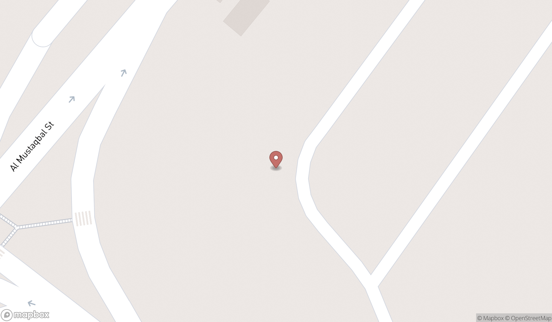 Map showing the ranked horse ridings in Dubai, Dubai