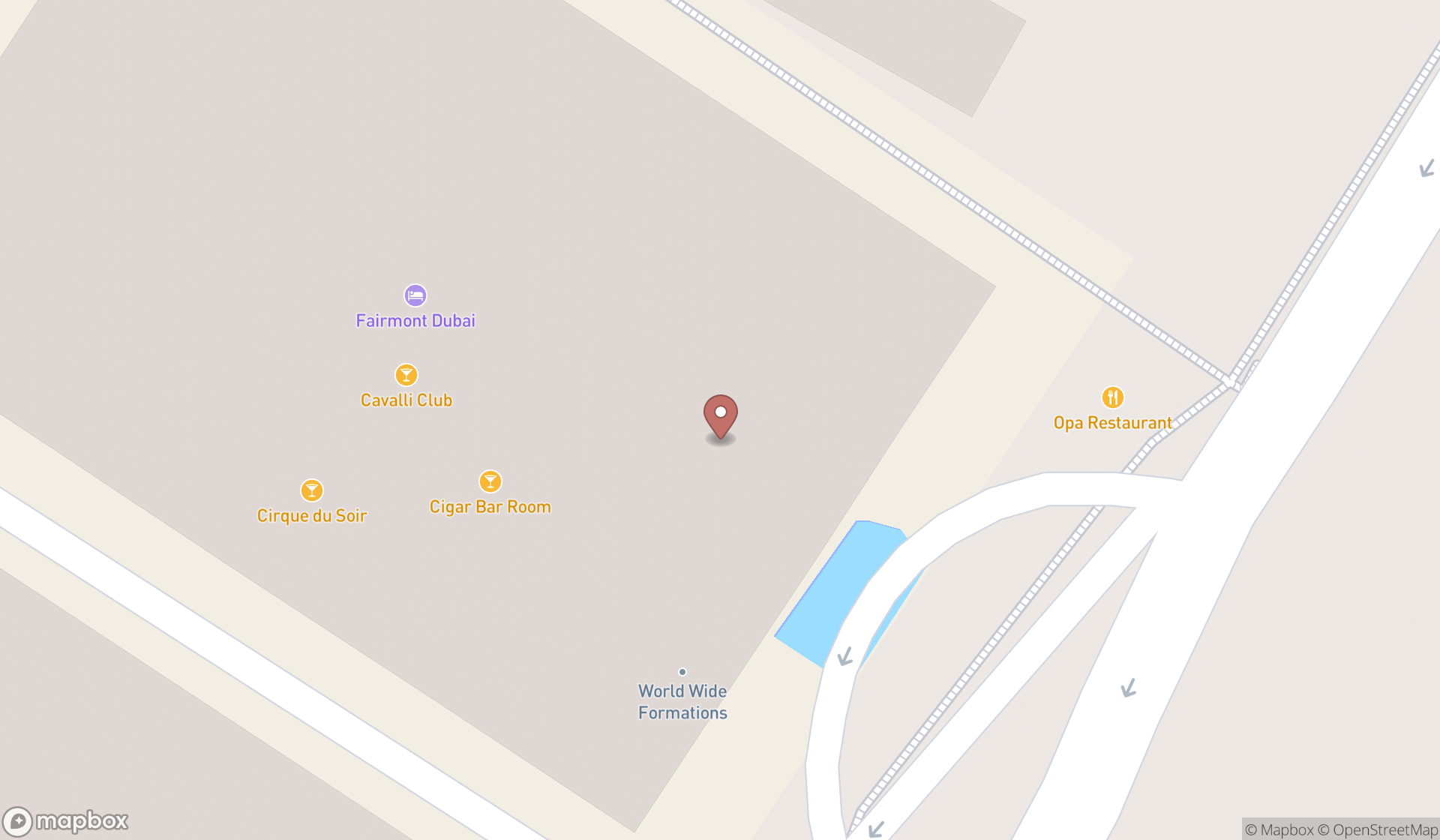 Map showing the ranked immigration & naturalisation services in Dubai, Dubai