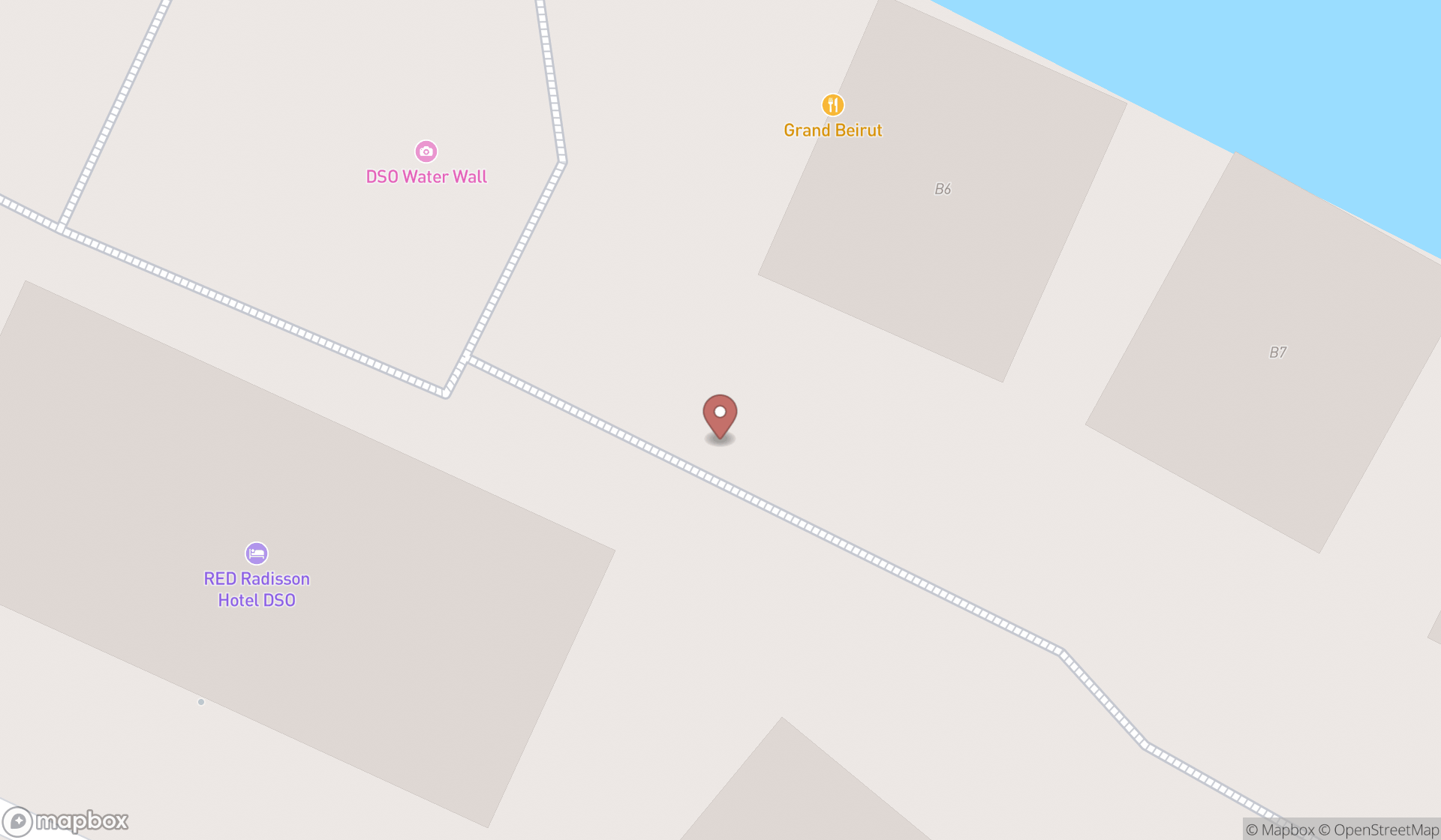 Map showing the ranked polish restaurants in Dubai, Dubai