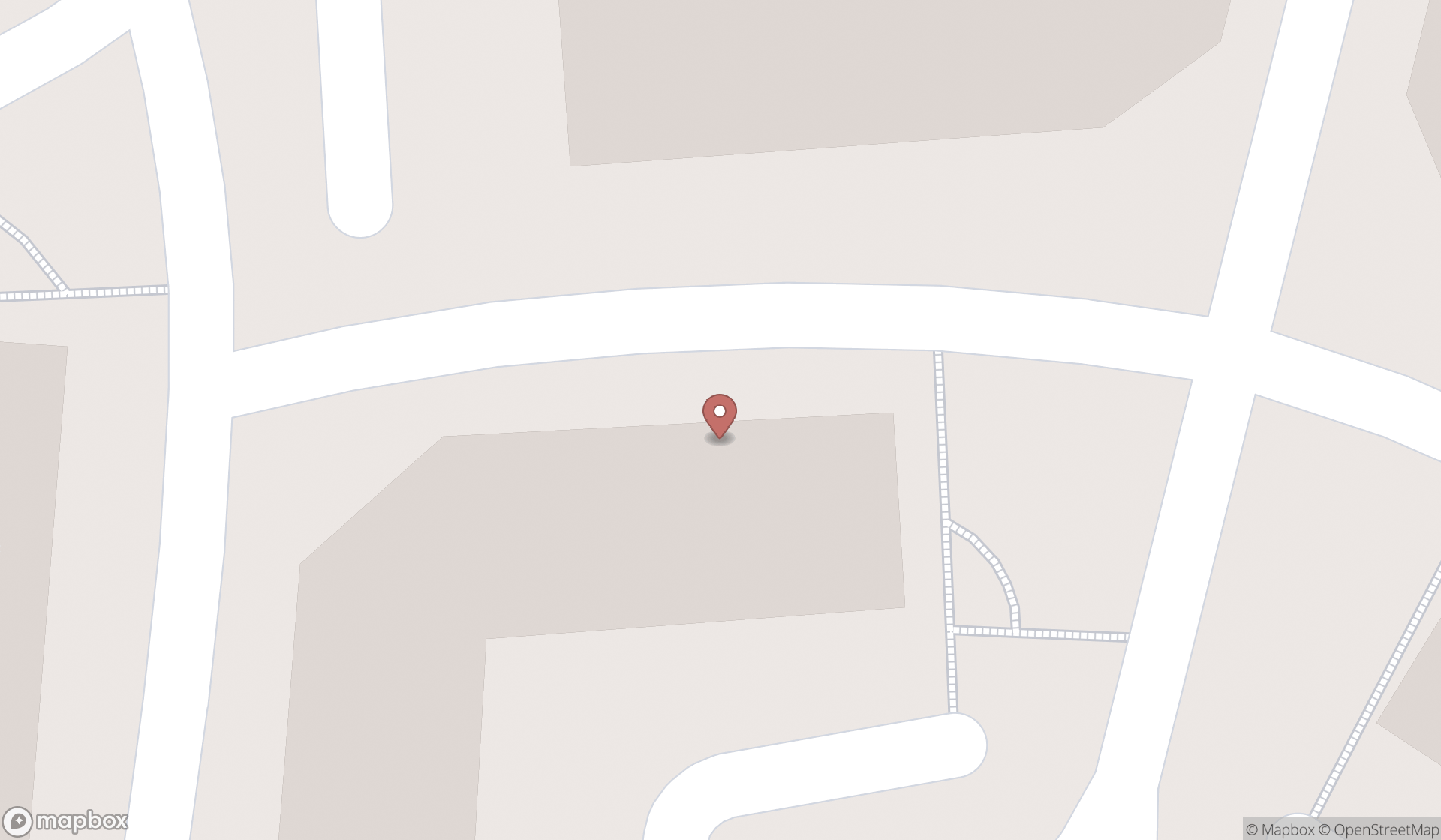 Map showing the search results in Dubai