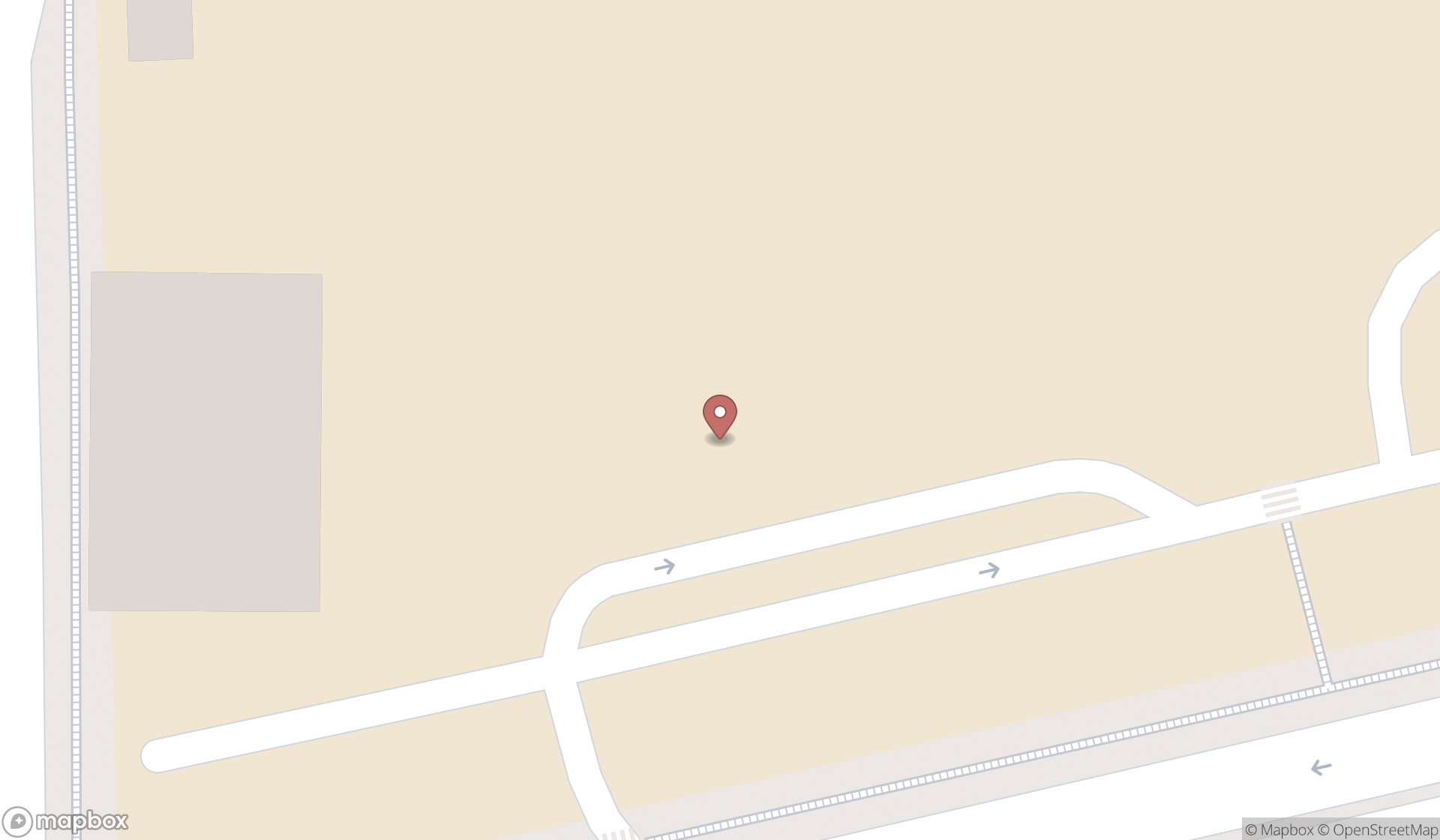 Map showing the search results in Dubai