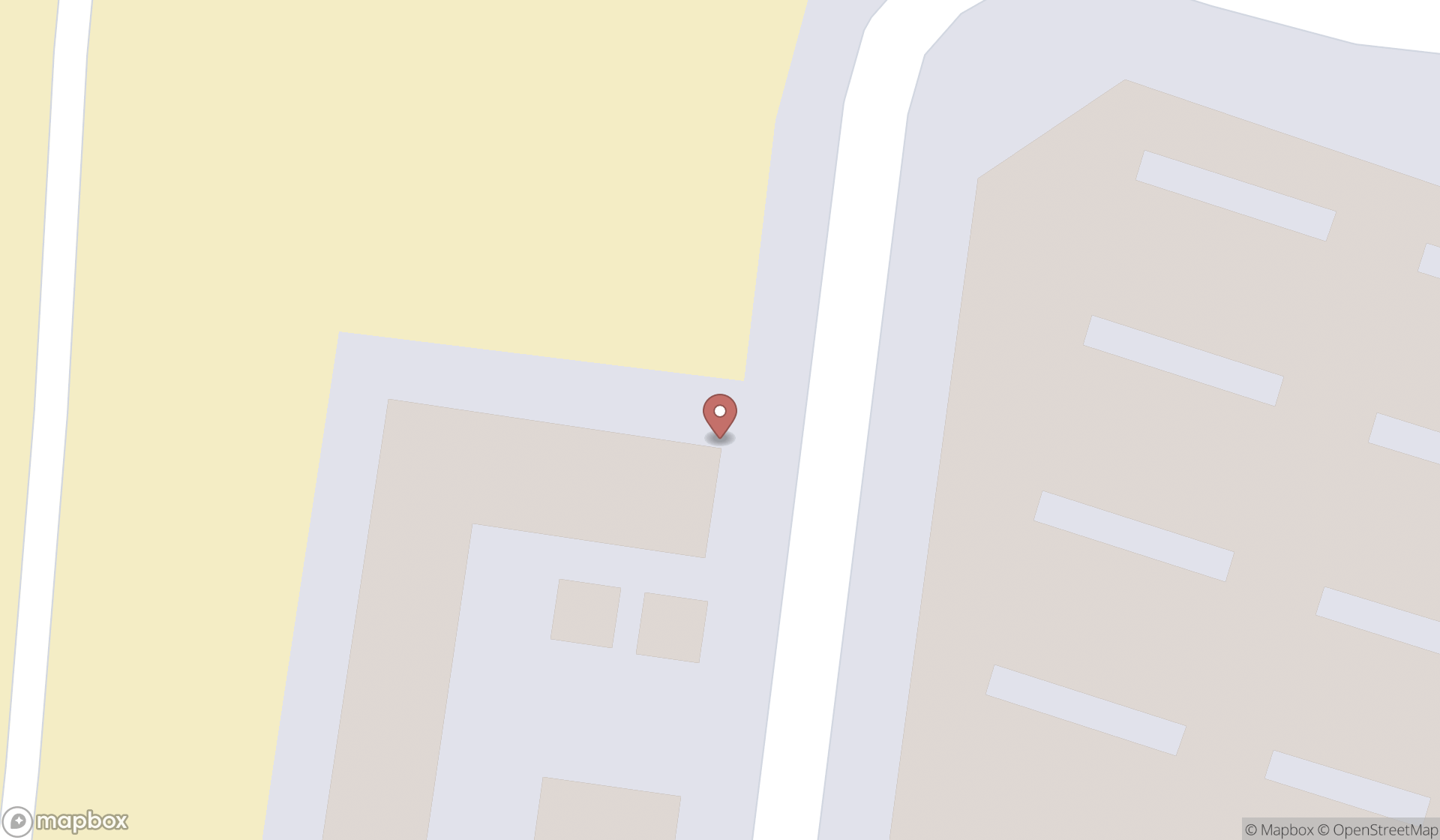 Map showing the search results in Dubai
