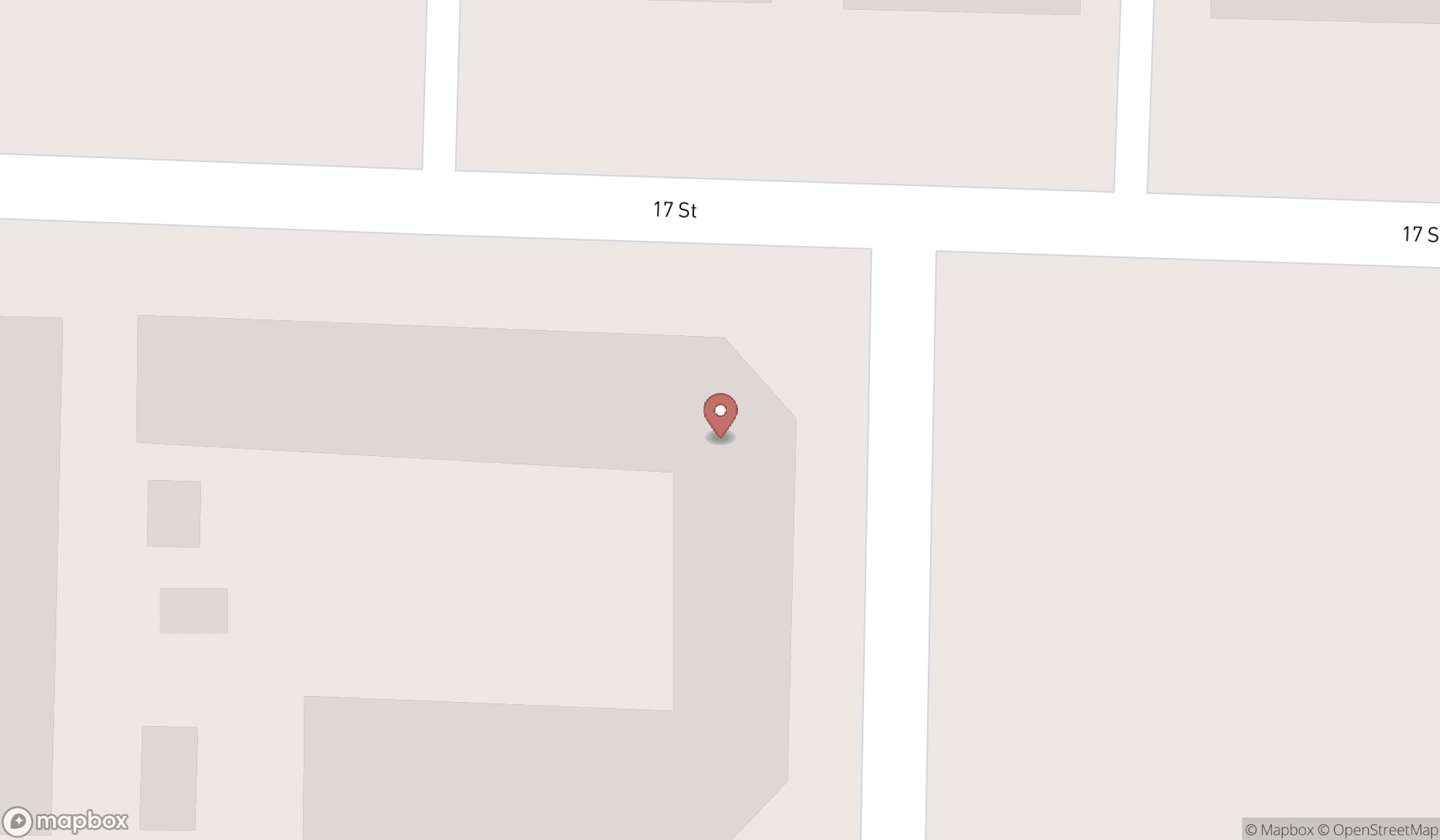 Map showing the search results in Dubai