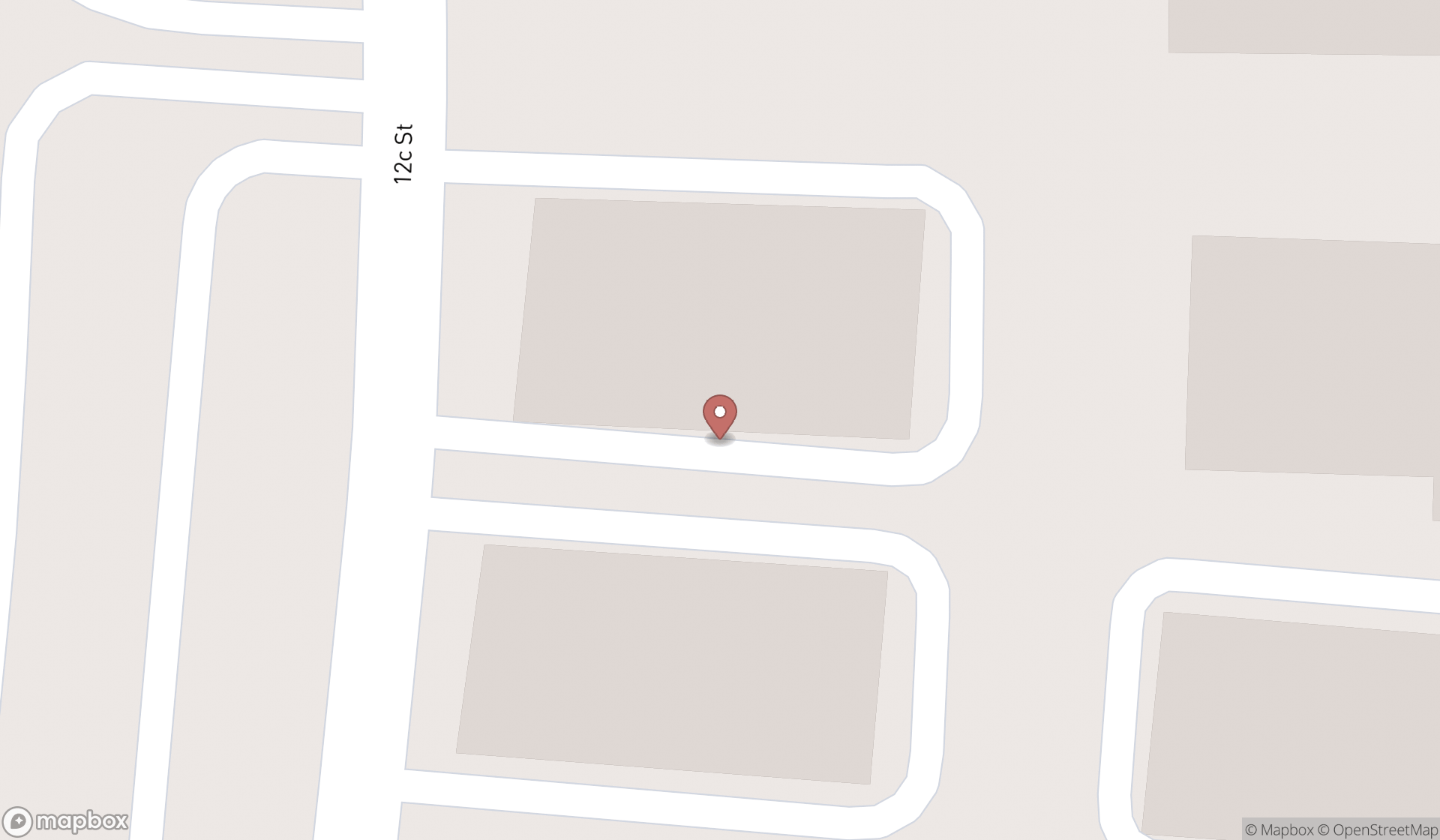 Map showing the search results in Dubai