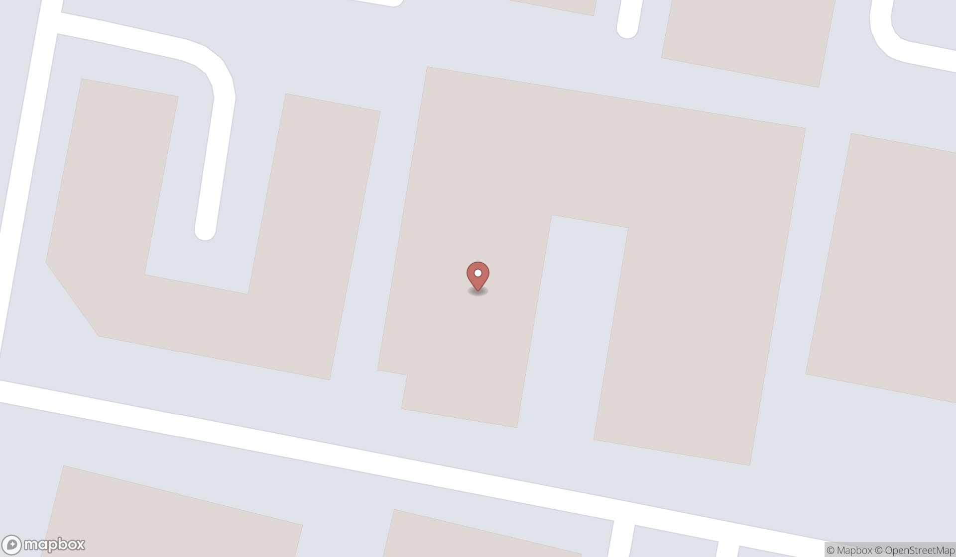 Map showing the search results in Dubai