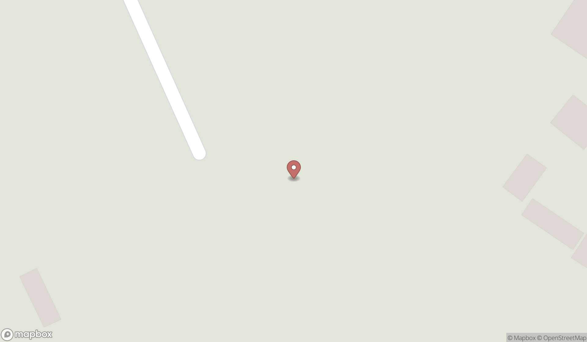 Map showing the search results in Dubai