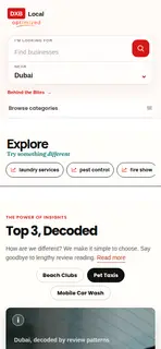 Home — mobile preview